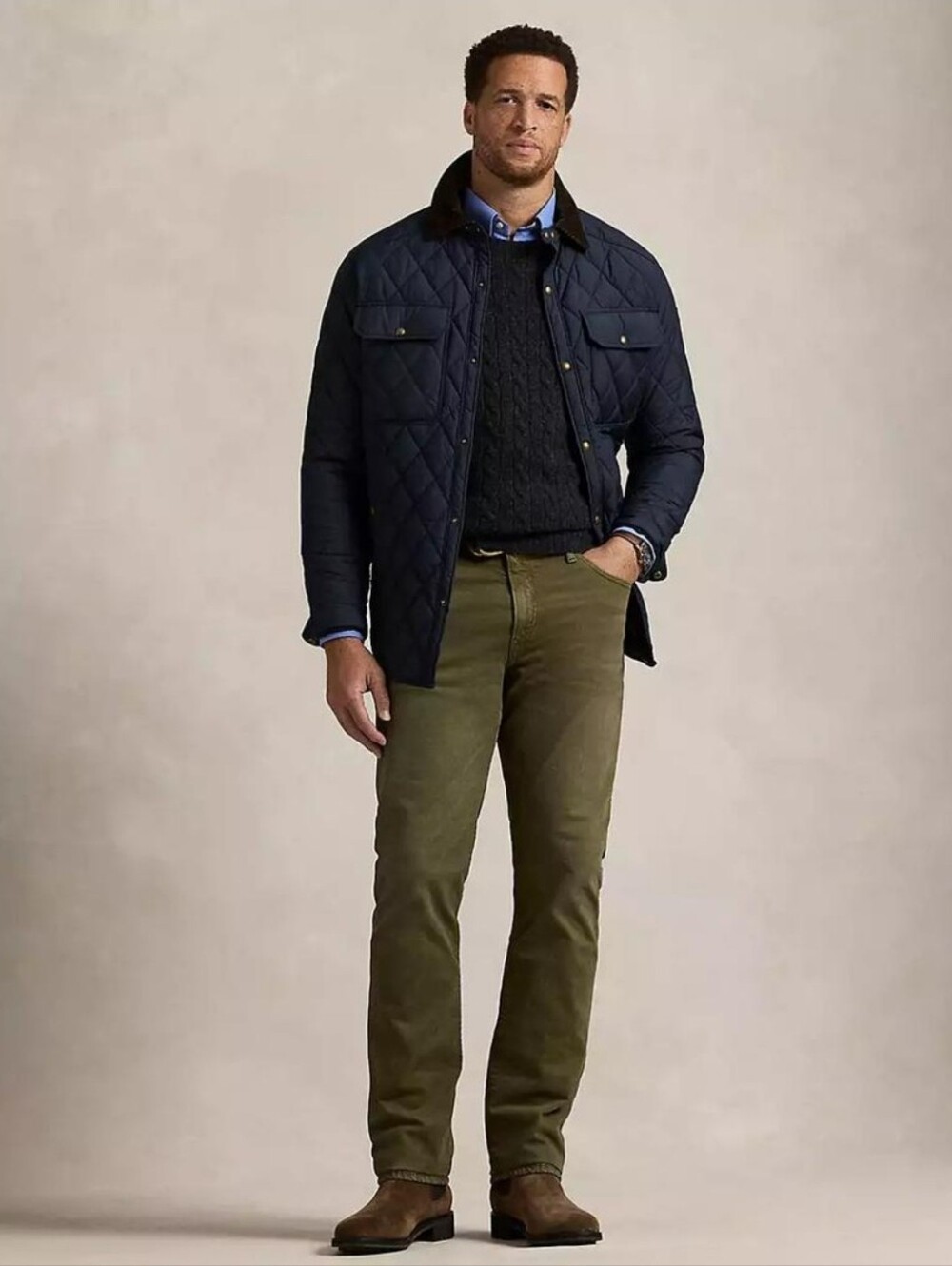 $125 Polo Ralph Lauren Mens Big Tall Hampton Relax Straight Stretch Jeans